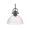 Golden Lighting 3118-L Hines 1 Light Pendant - Crescent Harbor