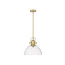 Golden Lighting 3118-L Hines 1 Light Pendant - Crescent Harbor