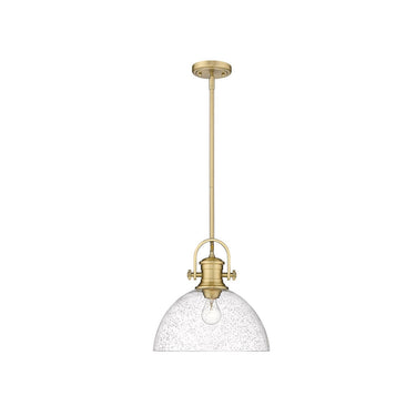Golden Lighting 3118-L Hines 1 Light Pendant - Crescent Harbor