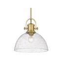 Golden Lighting 3118-L Hines 1 Light Pendant - Crescent Harbor