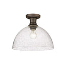 Golden Lighting 3118-SF14 Hines Semi-Flush - 14" - Crescent Harbor