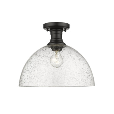 Golden Lighting 3118-SF14 Hines Semi-Flush - 14" - Crescent Harbor