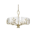 Golden Lighting 3160-6 6-Light Chandelier - Crescent Harbor