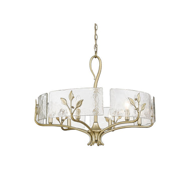 Golden Lighting 3160-6 6-Light Chandelier - Crescent Harbor