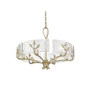 Golden Lighting 3160-6 6-Light Chandelier - Crescent Harbor