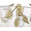 Golden Lighting 3160-SF WG-HWG 3-Light Semi-Flush - Crescent Harbor