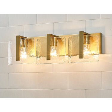 Golden Lighting 3164-BA3 3-Light Vanity Light - Crescent Harbor