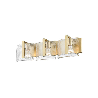 Golden Lighting 3164-BA3 3-Light Vanity Light - Crescent Harbor