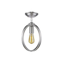 Golden Lighting 3167-1SF PW Semi-Flush - Crescent Harbor