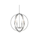 Golden Lighting 3167-6 6 Light Chandelier - Crescent Harbor