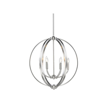 Golden Lighting 3167-6 6 Light Chandelier - Crescent Harbor