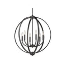 Golden Lighting 3167-6 6 Light Chandelier - Crescent Harbor