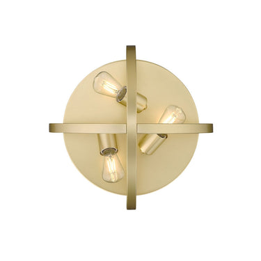 Golden Lighting 3167-FM15 Flush Mount - Crescent Harbor