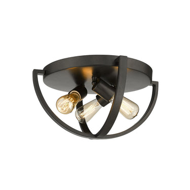 Golden Lighting 3167-FM15 Flush Mount - Crescent Harbor