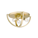 Golden Lighting 3167-FM15 Flush Mount - Crescent Harbor