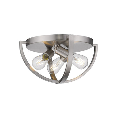 Golden Lighting 3167-FM15 Flush Mount - Crescent Harbor