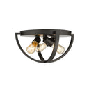 Golden Lighting 3167-FM15 Flush Mount - Crescent Harbor