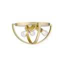 Golden Lighting 3167-FM15 Flush Mount - Crescent Harbor