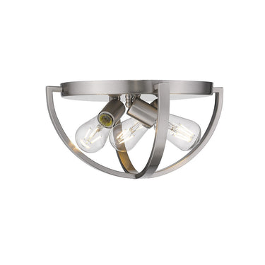 Golden Lighting 3167-FM15 Flush Mount - Crescent Harbor