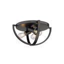 Golden Lighting 3167-FM15 Flush Mount - Crescent Harbor