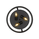 Golden Lighting 3168-FM15 Channing Flush Mount - 15" - Crescent Harbor