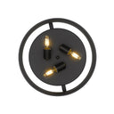 Golden Lighting 3168-FM15 Channing Flush Mount - 15" - Crescent Harbor