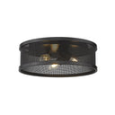 Golden Lighting 3168-FM15 Channing Flush Mount - 15" - Crescent Harbor