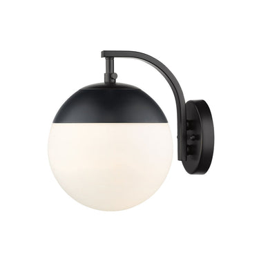 Golden Lighting 3218-1W Dixon 1 Light Wall Sconce - Crescent Harbor