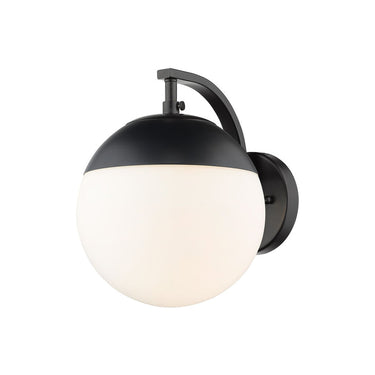 Golden Lighting 3218-1W Dixon 1 Light Wall Sconce - Crescent Harbor