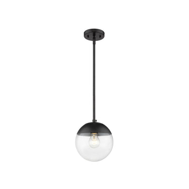 Golden Lighting 3219-S Dixon 1 Light Mini-Pendant with Rod - Crescent Harbor