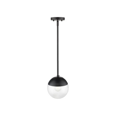 Golden Lighting 3219-S Dixon 1 Light Mini-Pendant with Rod - Crescent Harbor