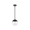 Golden Lighting 3219-S Dixon 1 Light Mini-Pendant with Rod - Crescent Harbor