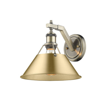 Golden Lighting 3306-1W Orwell 1 Light Wall Sconce - Crescent Harbor