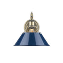 Golden Lighting 3306-1W Orwell 1 Light Wall Sconce - Crescent Harbor