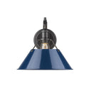 Golden Lighting 3306-1W Orwell 1 Light Wall Sconce - Crescent Harbor