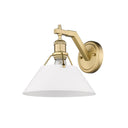 Golden Lighting 3306-1W Orwell 1 Light Wall Sconce - Crescent Harbor