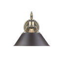 Golden Lighting 3306-1W Orwell 1 Light Wall Sconce - Crescent Harbor