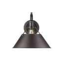 Golden Lighting 3306-1W Orwell 1 Light Wall Sconce - Crescent Harbor