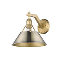 Golden Lighting 3306-1W Orwell 1 Light Wall Sconce - Crescent Harbor