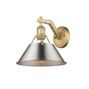 Golden Lighting 3306-1W Orwell 1 Light Wall Sconce - Crescent Harbor
