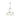 Golden Lighting 3306-6 BLK-CLR 6 Light Chandelier - Crescent Harbor