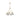 Golden Lighting 3306-6 BLK-CLR 6 Light Chandelier - Crescent Harbor