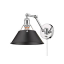 Golden Lighting 3306-A1W Orwell 1 Light Articulating Wall Sconce - Crescent Harbor