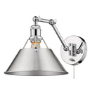 Golden Lighting 3306-A1W Orwell 1 Light Articulating Wall Sconce - Crescent Harbor