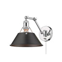 Golden Lighting 3306-A1W Orwell 1 Light Articulating Wall Sconce - Crescent Harbor