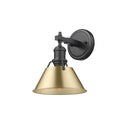 Golden Lighting 3306-BA1 Orwell 1 Light Bath Vanity - Crescent Harbor