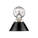 Golden Lighting 3306-BA1 Orwell 1 Light Bath Vanity - Crescent Harbor