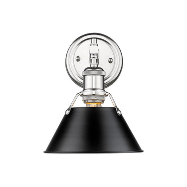 Golden Lighting 3306-BA1 Orwell 1 Light Bath Vanity - Crescent Harbor