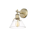 Golden Lighting 3306-BA1 Orwell 1 Light Bath Vanity - Crescent Harbor
