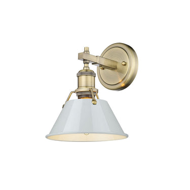 Golden Lighting 3306-BA1 Orwell 1 Light Bath Vanity - Crescent Harbor